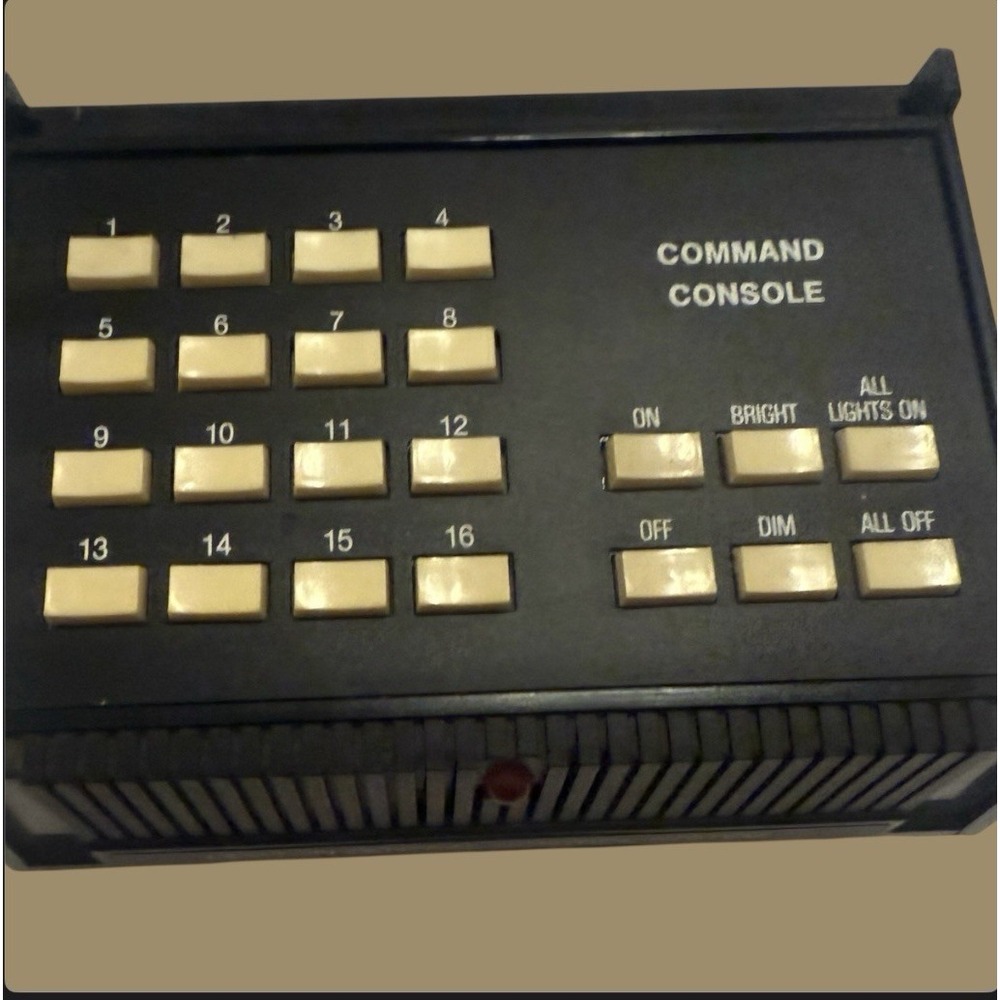 Leviton Control Center Command Console Not Tested Vintage Prop Retro - Picture 2 of 3
